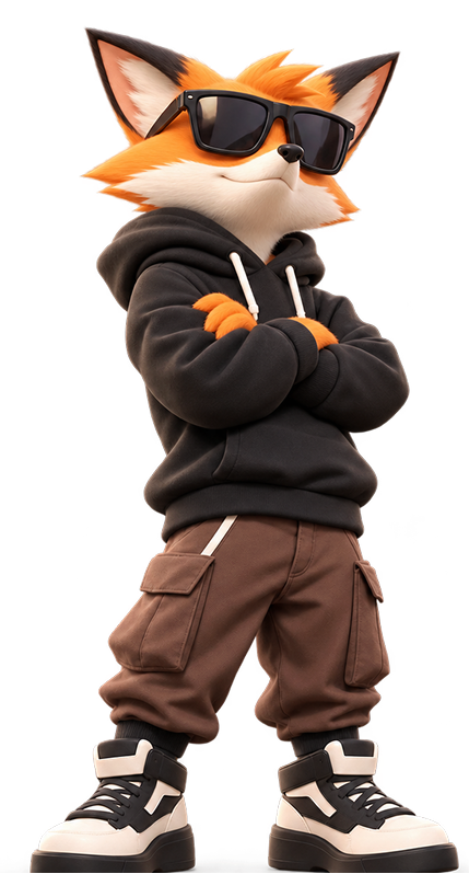 Fizzy Fox Mascot